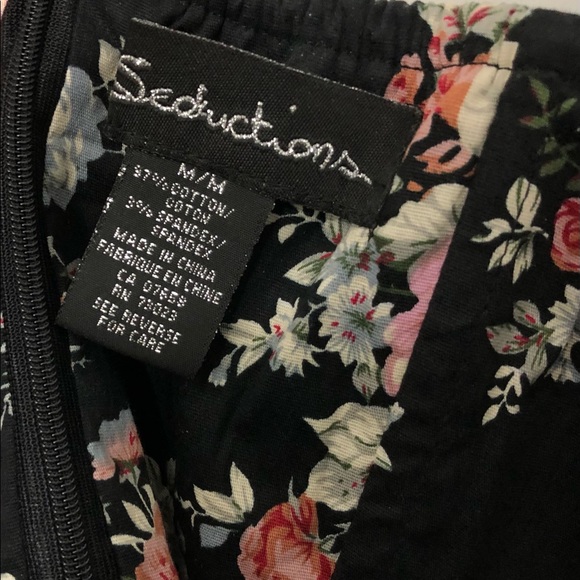 Strapless Floral Dress - like new (only worn once) - Picture 9 of 12